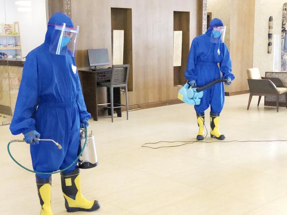منتجع بيلفيو بنغلاو المظهر الخارجي الصورة Disinfection of a hospital