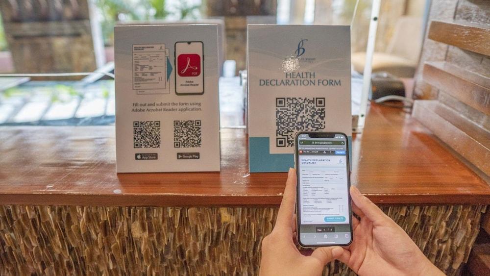 منتجع بيلفيو بنغلاو المظهر الخارجي الصورة QR code check-in system